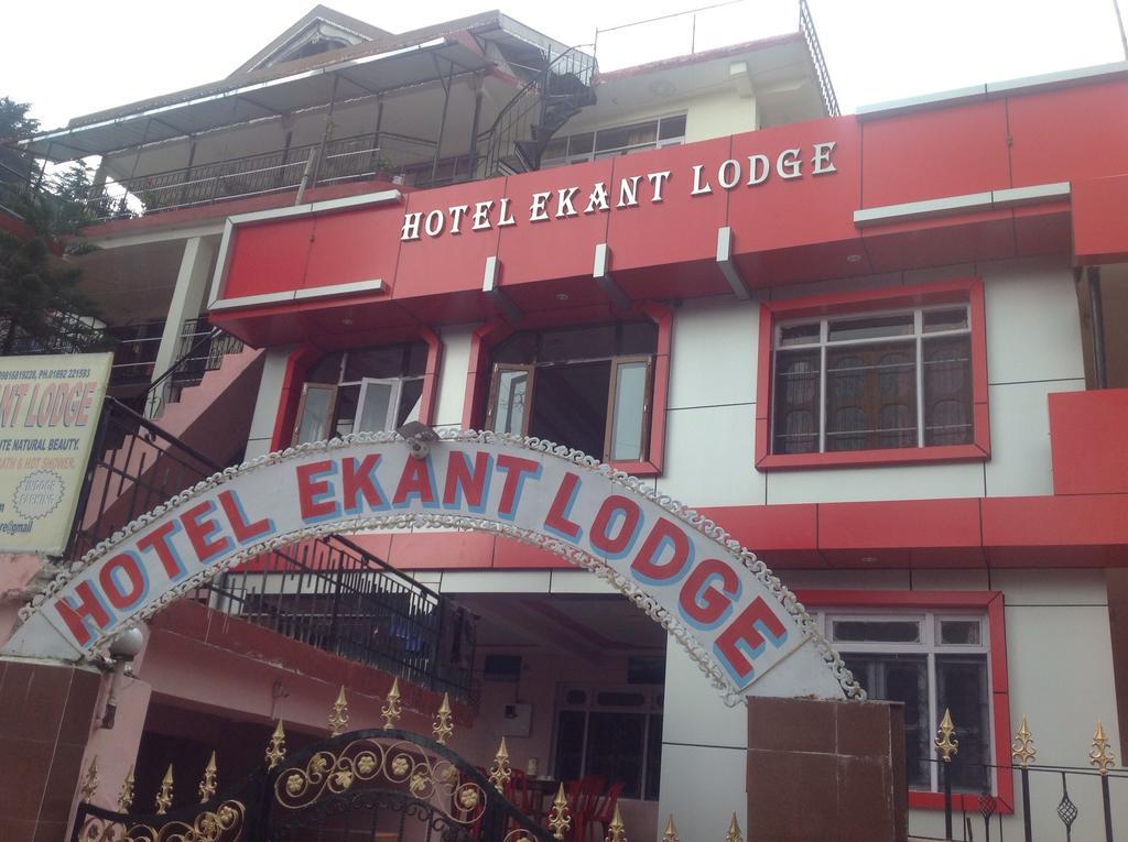 Hotel Ekant Lodge McLeod Ganj Exteriör bild